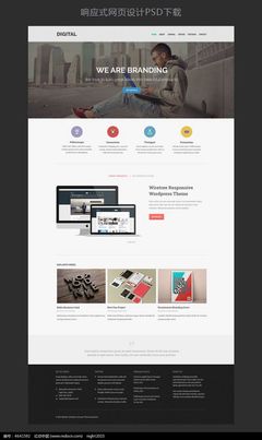 扁平化創(chuàng)意網(wǎng)頁設(shè)計(jì) 簡約美學(xué)與現(xiàn)代網(wǎng)站模板的融合